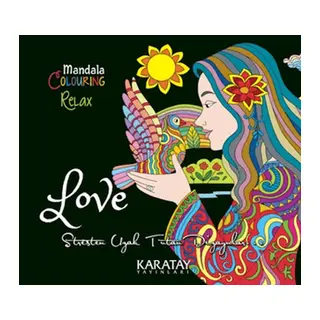 Coloring Relax Mandala - Love