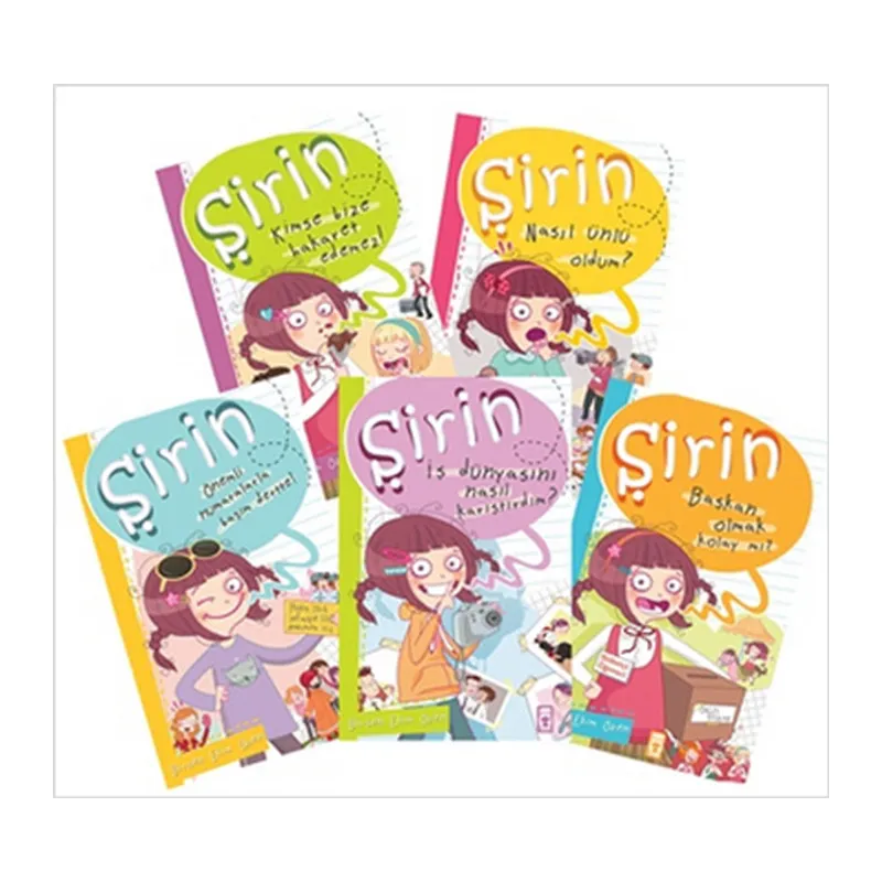 Şirin İş Başında - 01 Set (5 Kitap Takım)