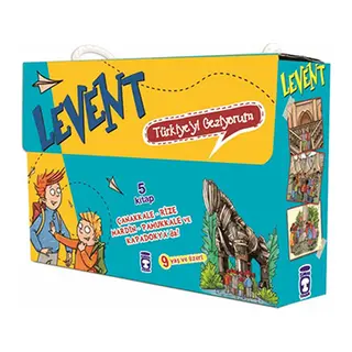 Levent Türkiye'yi Geziyorum - 1 (5 Kitap Takım)