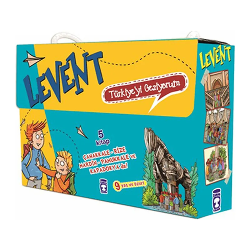 Levent Türkiye'yi Geziyorum - 1 (5 Kitap Takım)