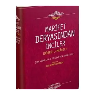 Marifet Deryasından İnciler (Dürrü'l-Maarif)