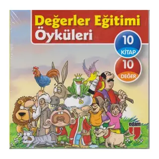 Değerler Eğitimi Öyküleri 10 Kitap