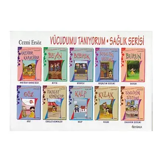 Vücudumu Tanıyorum Sağlık Serisi (10 Kitap)