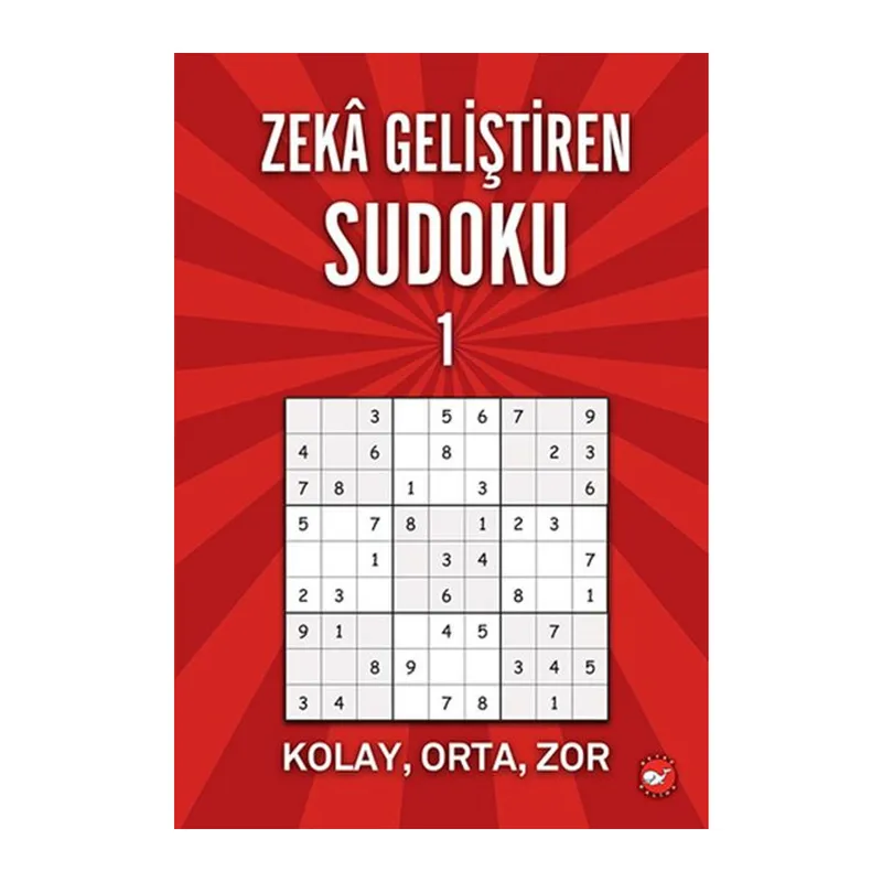 Zeka Geliştiren Sudoku 1 Kolay - Orta - Zor