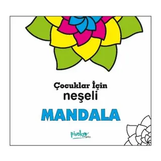 Çocuklar İçin Neşeli Mandala