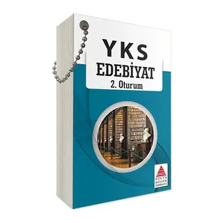 Delta Kültür YKS 2. Oturum Edebiyat Kartları