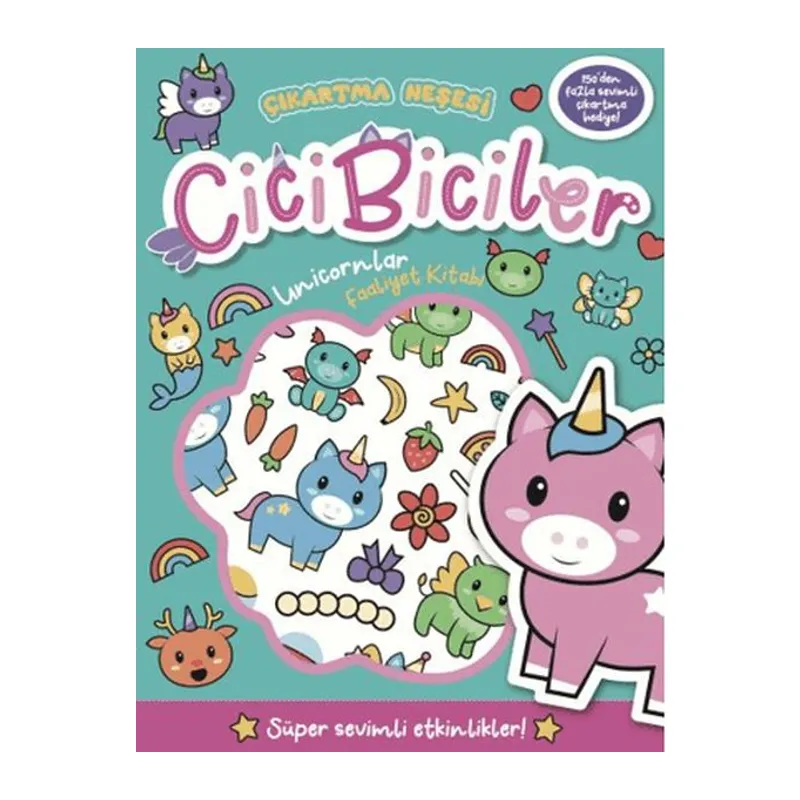Cicibiciler Unicornlar Faaliyet Kitabı