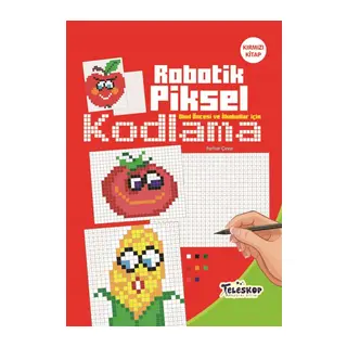 Robotik Piksel Kodlama Kırmızı Kitap