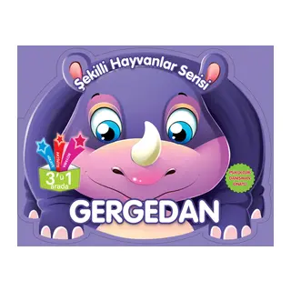 Şekilli Hayvanlar Serisi - Gergedan