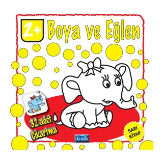 Boya ve Eğlen Sarı Kitap