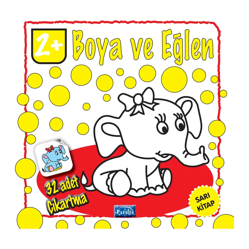 Boya ve Eğlen Sarı Kitap