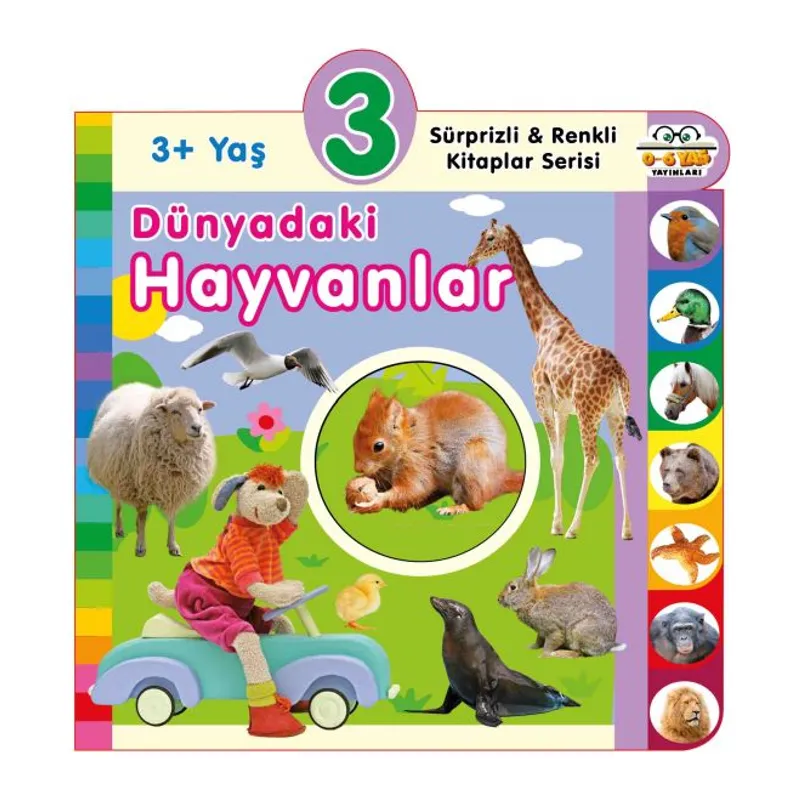 Dünyadaki Hayvanlar (3+Yaş)