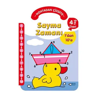 Noktadan Çizgiye Sayma Zamanı 1'den 10'a