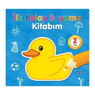 İlk Kolay Boyama Kitabım – 2 Yaş Üzeri