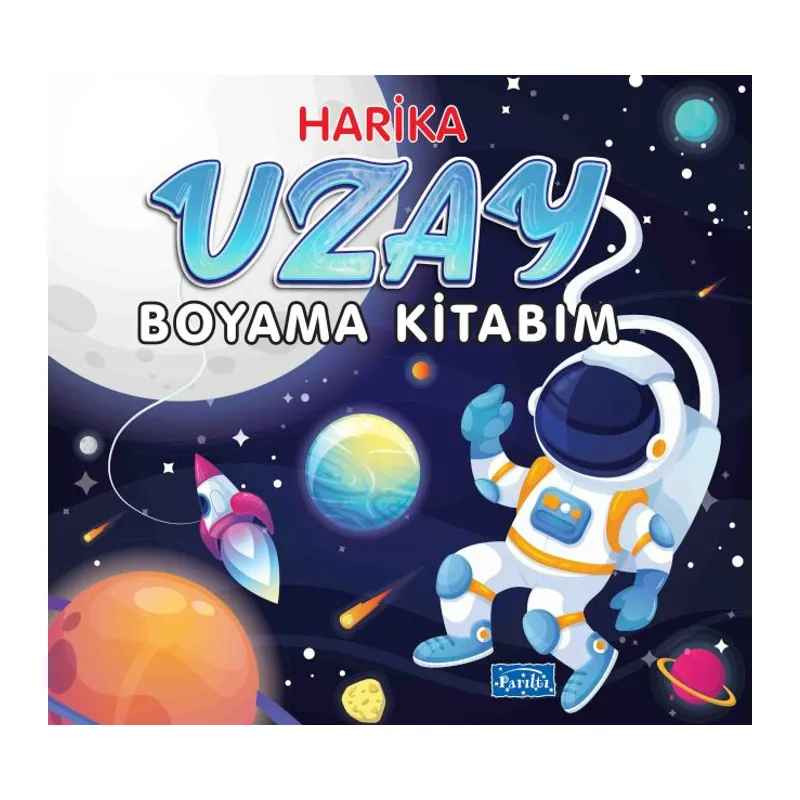 Harika Uzay Boyama Kitabım