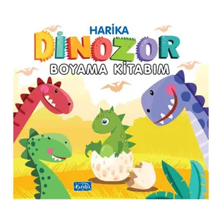 Harika Dinozor Boyama Kitabım