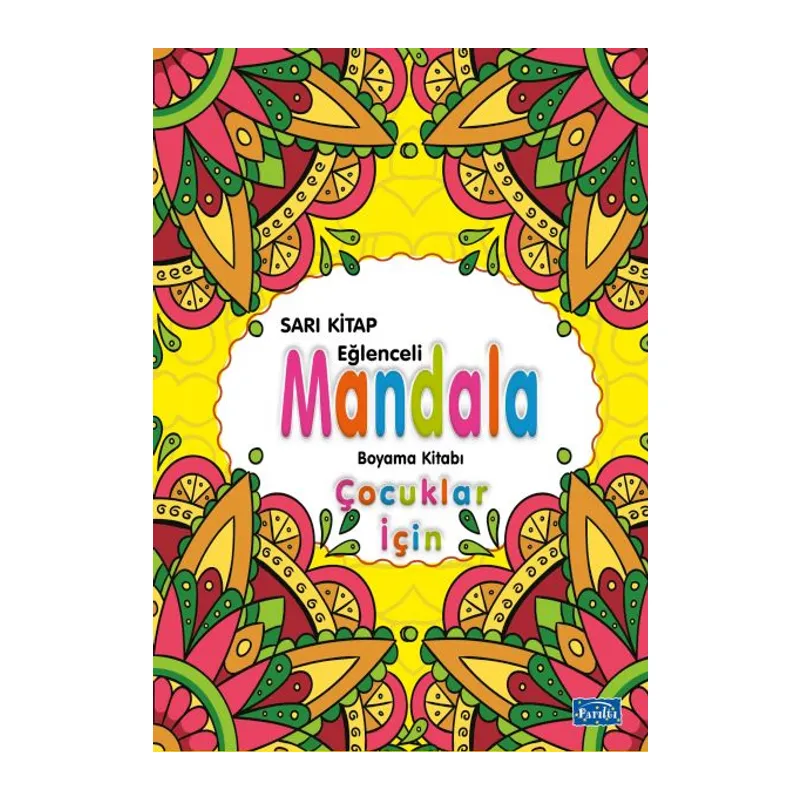 Çocuklar İçin Mandala Sarı