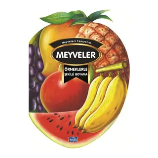 Örneklerle Şekilli Boyama - Meyveler