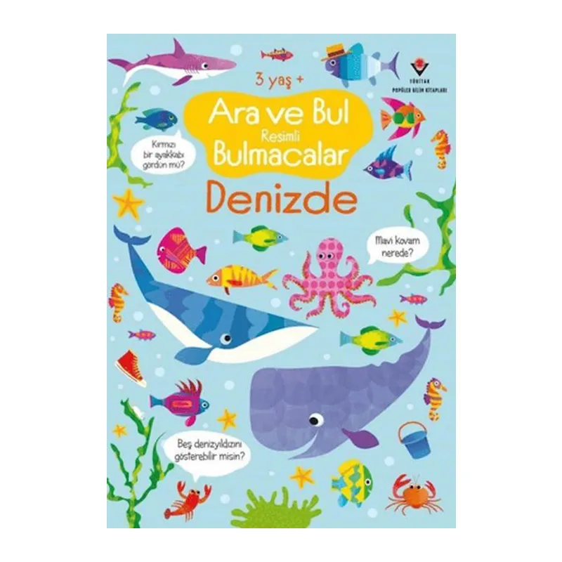 Ara Ve Bul Resimli Bulmacalar - Denizde