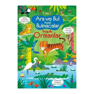 Ara ve Bul Resimli Bulmacalar Tropik Ormanlar