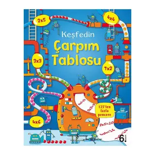 Keşfedin Çarpım Tablosu (Ciltli)