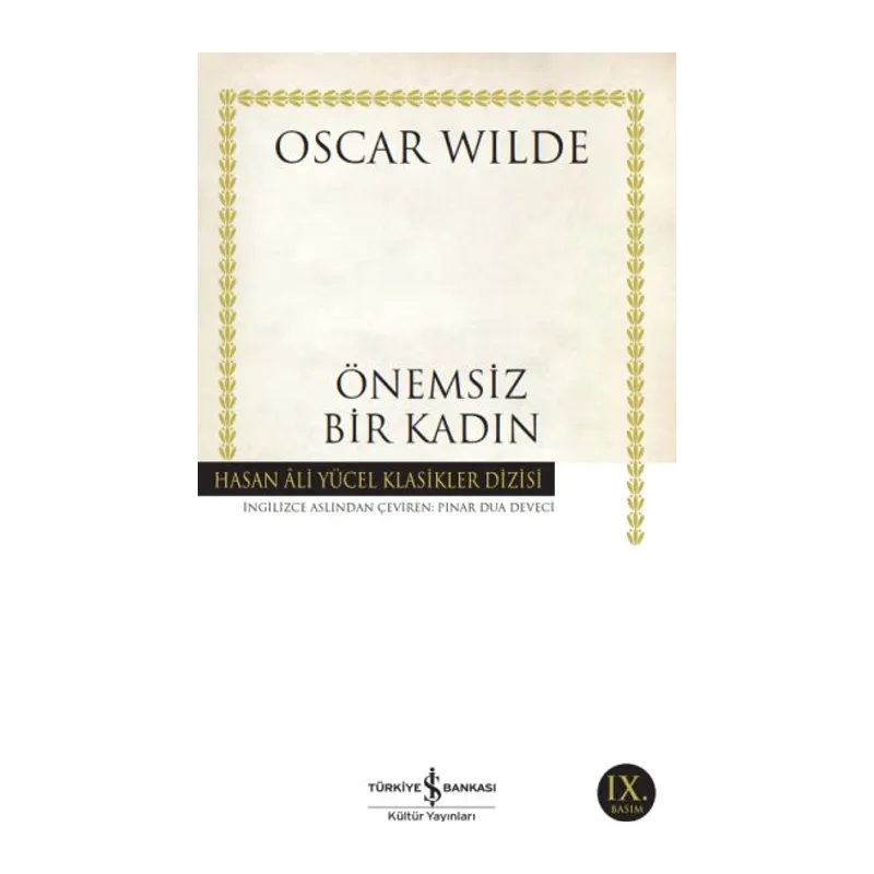 Önemsiz Bir Kadın - Hasan Ali Yücel Klasikleri