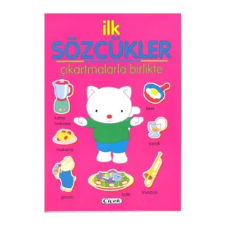 İlk Sözcükler - Çıkartmalarla Birlikte Pembe
