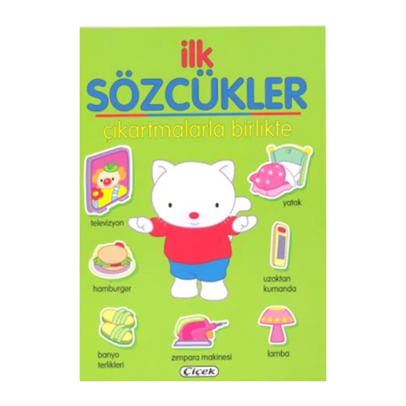 İlk Sözcükler - Çıkartmalarla Birlikte Yeşil