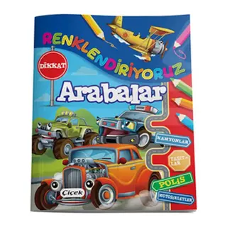 Renklendiriyoruz - Arabalar