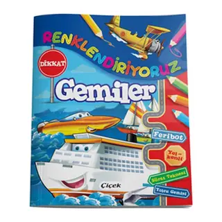 Renklendiriyoruz - Gemiler