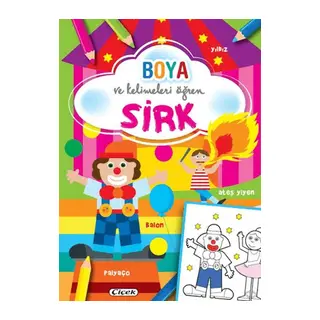 Boya ve Kelimeleri Öğren - Sirk