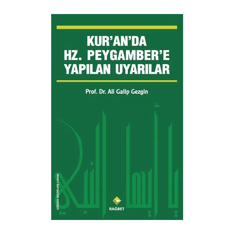 Kur'an'da Hz.Peygamber'e Yapılan Uyarılar