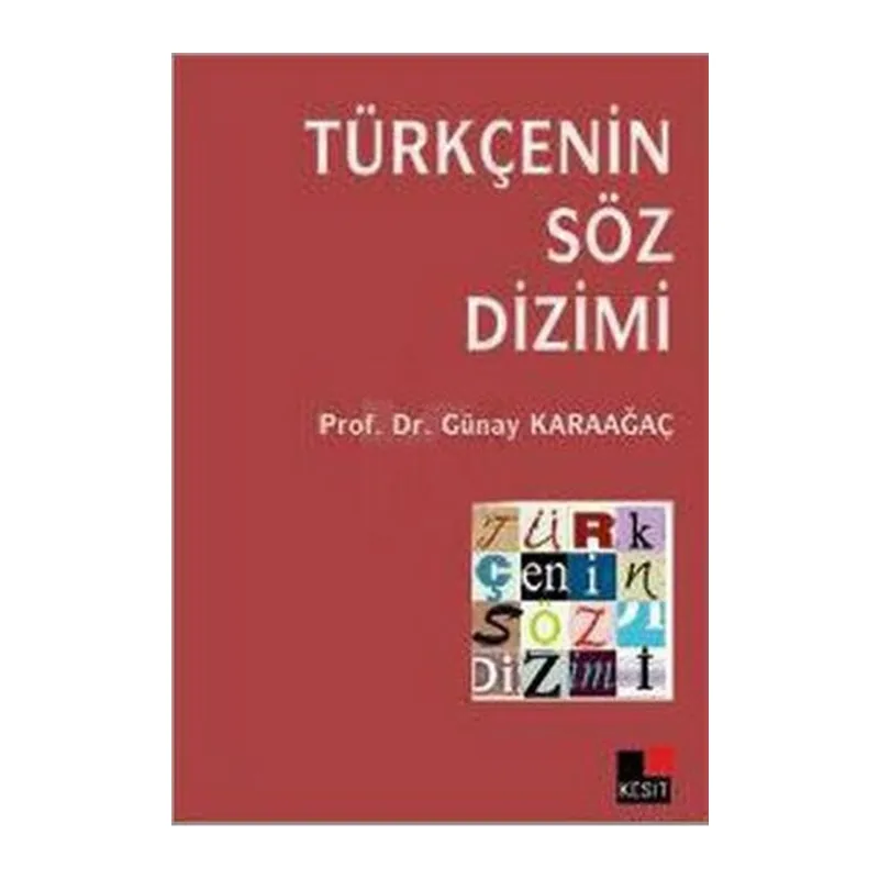 Türkçenin Söz Dizimi