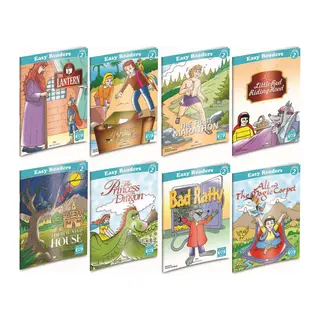 İngilizce Hikaye Seti 8 Kitap - Level-2 Karekod Dinlemeli