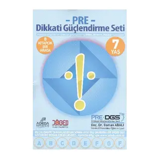 Pre Dikkati Güçlendirme Seti – 1.Sınıf – 7 yaş