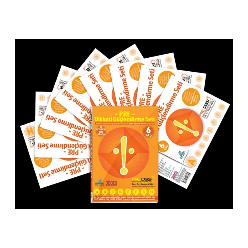 Pre Dikkati Güçlendirme Seti – Anasınıfı – 6 Yaş
