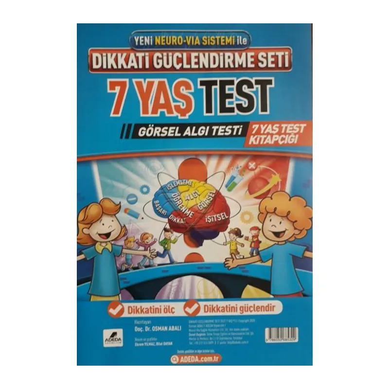 Dikkati Güçlendirme Seti 7 Yaş Test