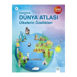 Çıkartmalı Dünya Atlası / Ülkelerin Özellikleri