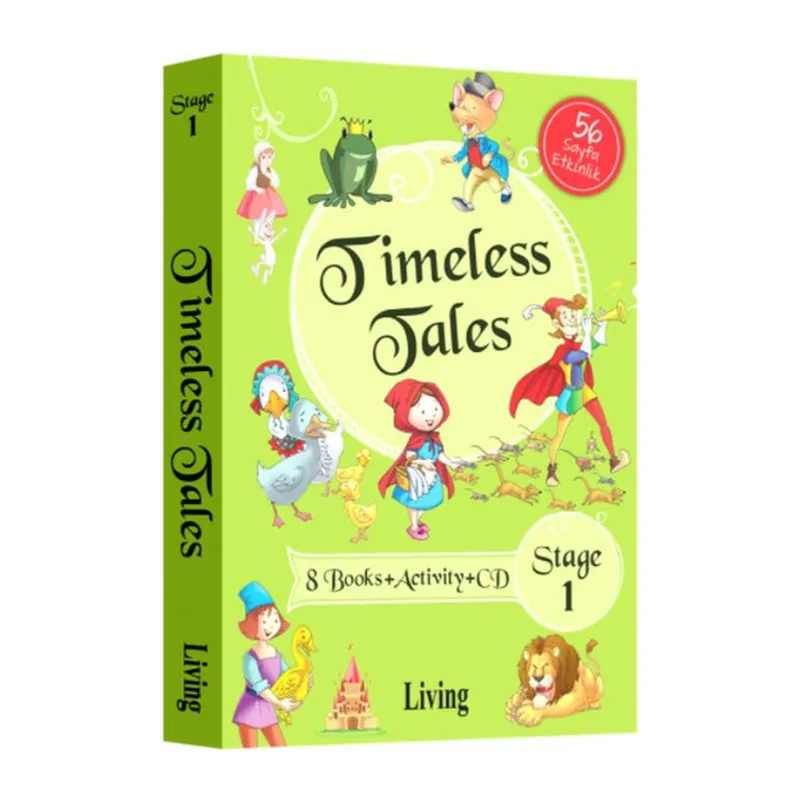 Timeless Tales Stage 1 (8 Books+Activity+Cd)