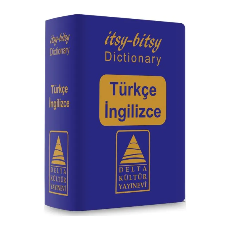 Delta Kültür Türkçe - İngilizce Mini Sözlük