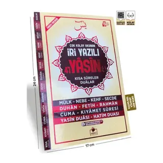 İri Yazılı Yasin Fihristli Sesli Orta Boy