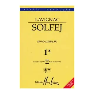 Lavıgnac Solfej 1A Şan Çalışmaları