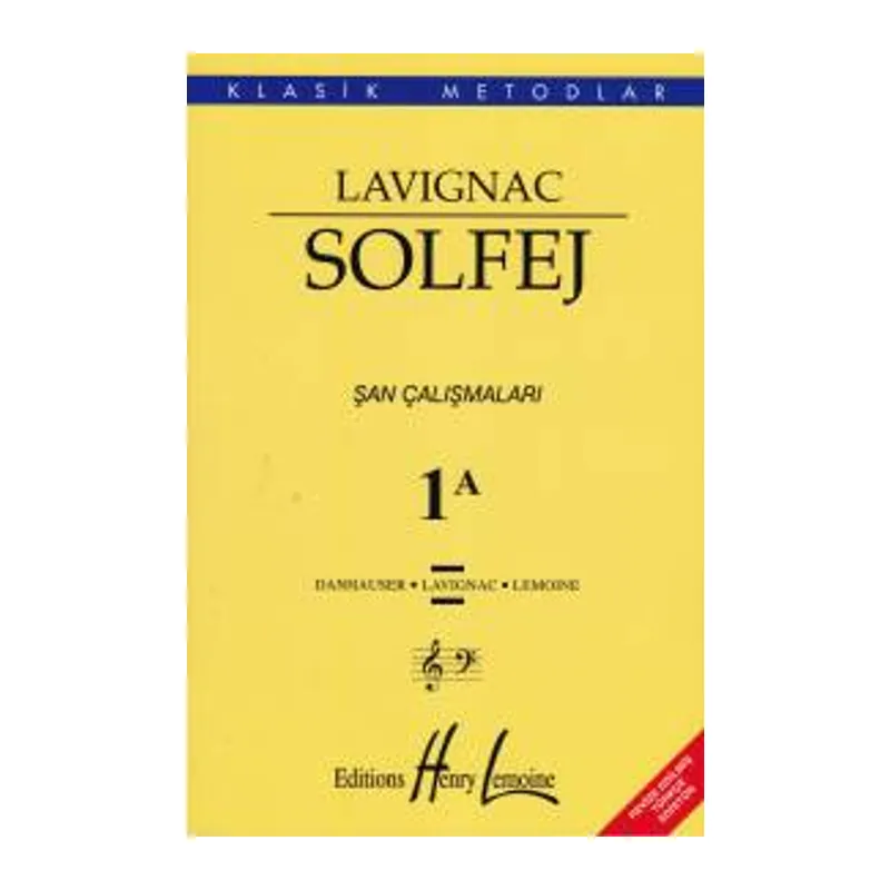 Lavıgnac Solfej 1A Şan Çalışmaları