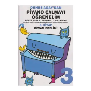 Denes Agay'dan Piyano Çalmayı Öğrenelim 3. Kitap