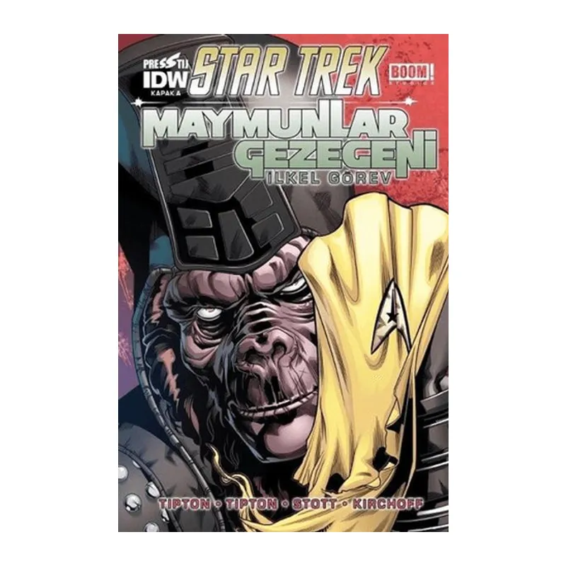 Star Trek Maymunlar Gezegeni - Kapak A İlkel Görev