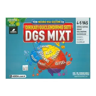 Dikkati Güçlendirme Seti Mixt 4-5 Yaş