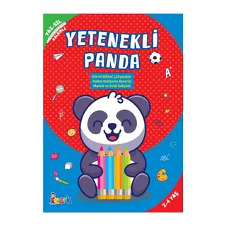 Yetenekli Panda - Yaz-Sil-Kalemli