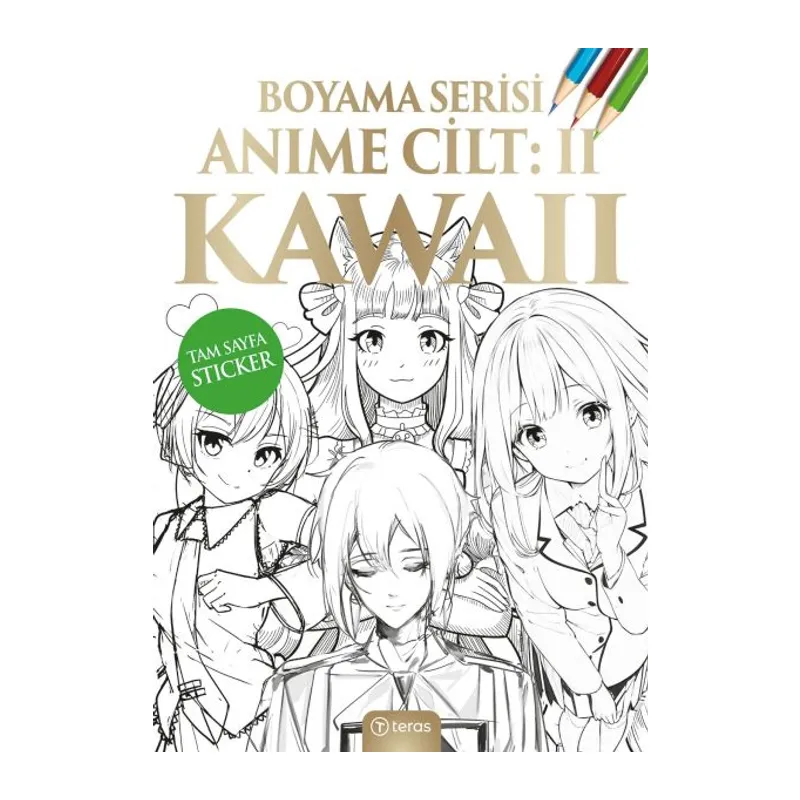 Anime Boyama Cilt II Kawaii