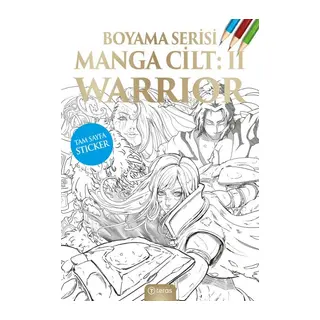 Manga Boyama Cilt II Warrior