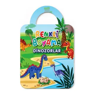 Renkli Boyama Dinozorlar